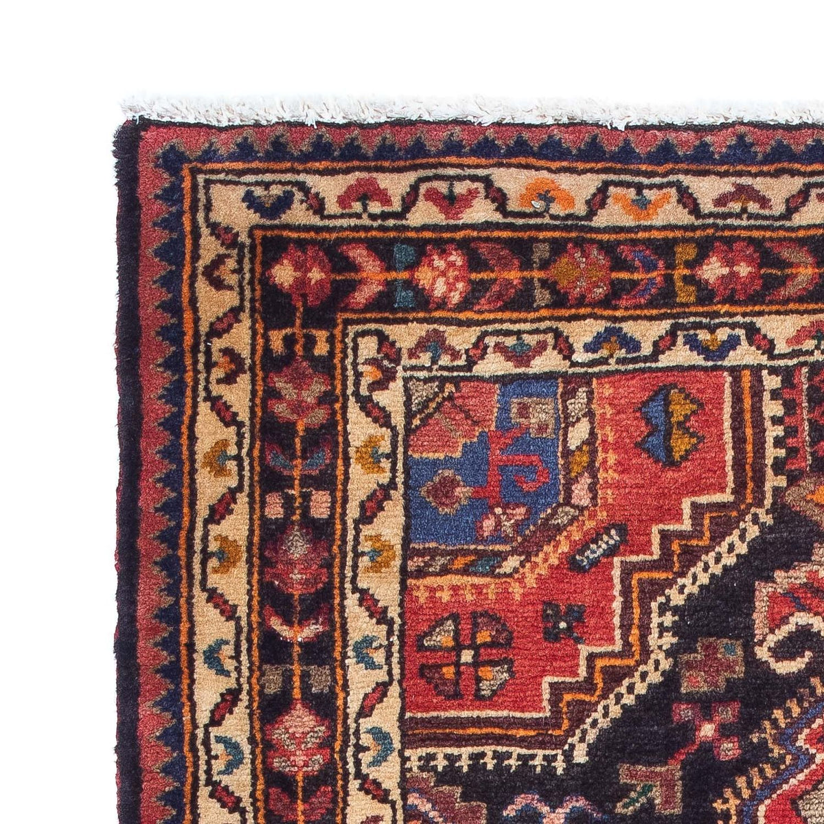 Persisk matta - Nomadic - 130 x 85 cm - mörkblå