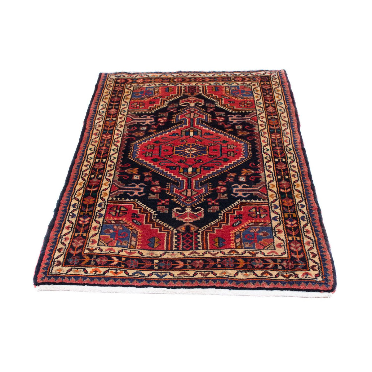 Persisk matta - Nomadic - 130 x 85 cm - mörkblå