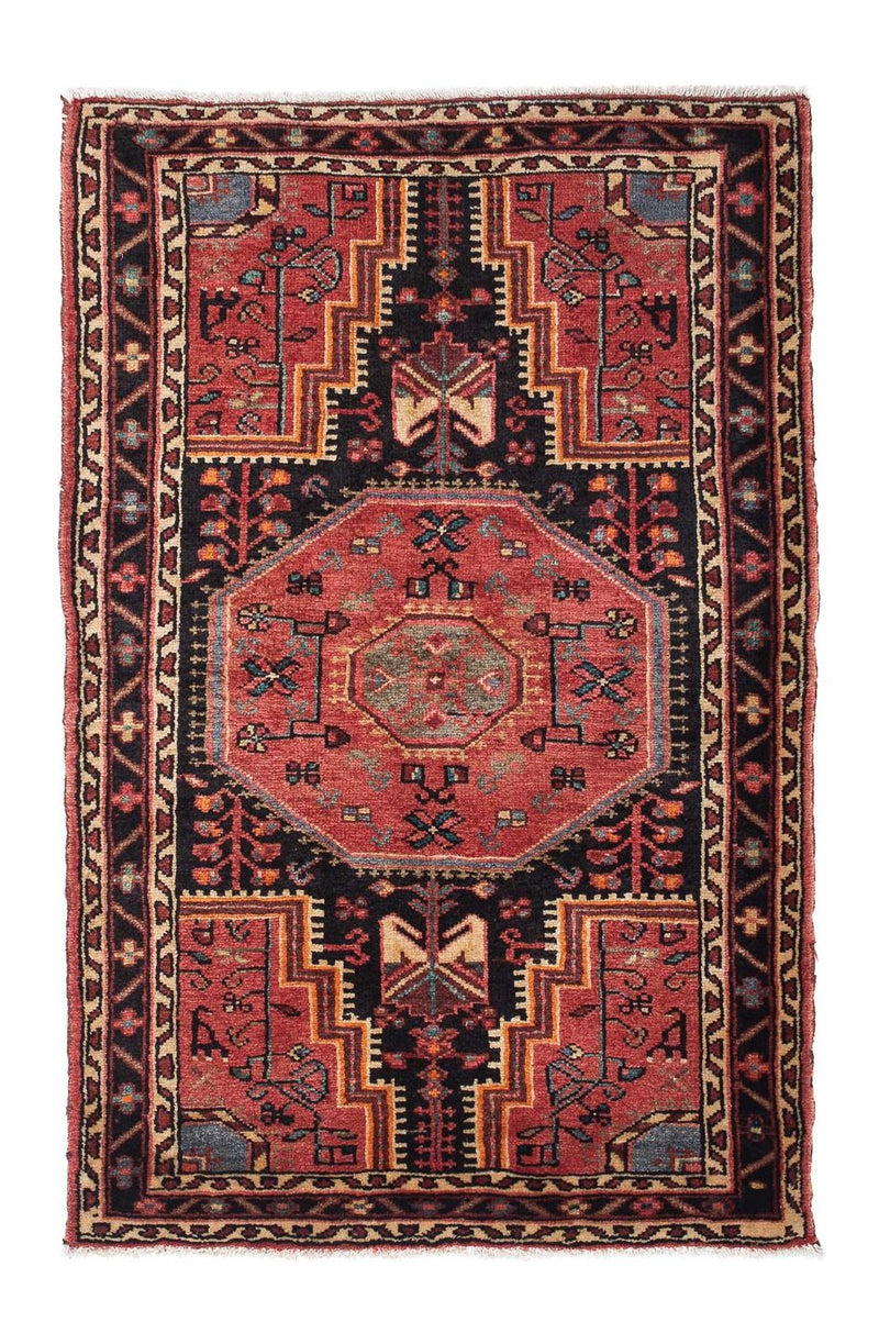 Persisk matta - Nomadic - 135 x 90 cm - mörkblå