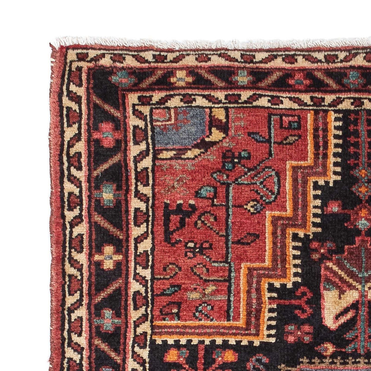 Persisk matta - Nomadic - 135 x 90 cm - mörkblå