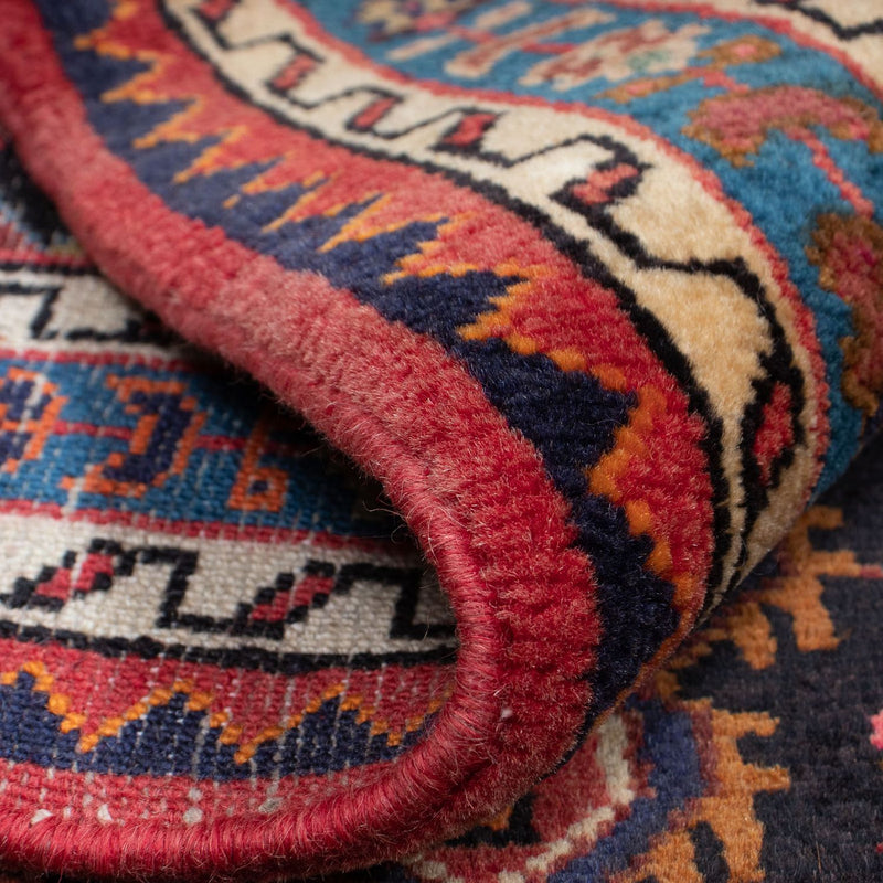 Persisk matta - Nomadic - 127 x 95 cm - mörkblå