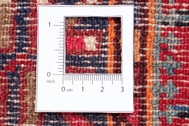 Persisk matta - Nomadic - 163 x 107 cm - mörkröd