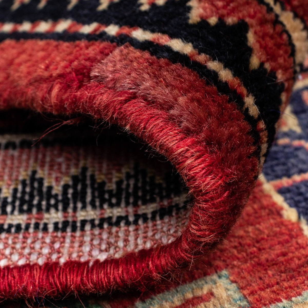 Persisk matta - Nomadic - 142 x 90 cm - röd