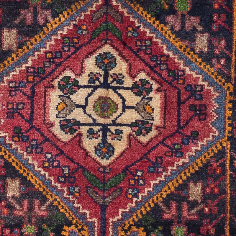 Persisk matta - Nomadic - 136 x 85 cm - mörkblå