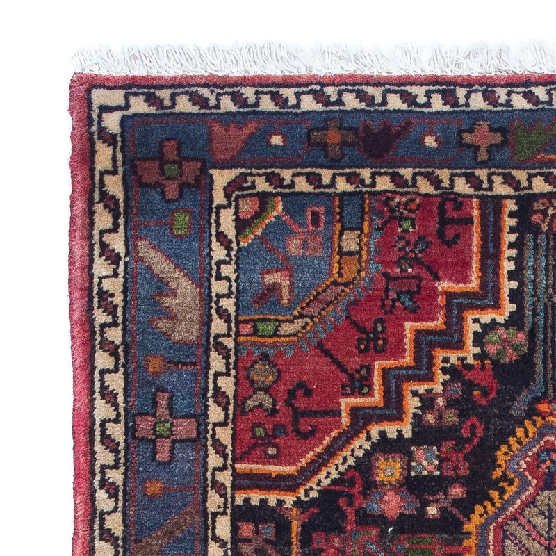 Persisk matta - Nomadic - 136 x 85 cm - mörkblå