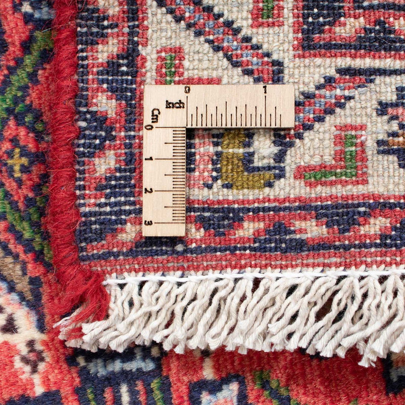 Runner Persisk matta - Nomadic - 193 x 77 cm - mörkröd