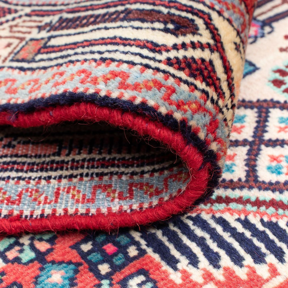 Runner Persisk matta - Nomadic - 190 x 78 cm - ljusröd