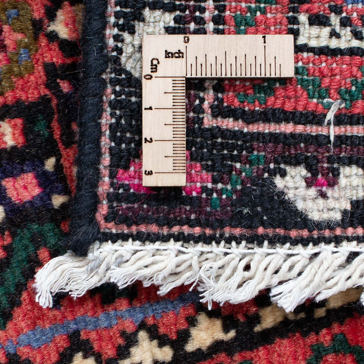 Runner Persisk matta - Nomadic - 187 x 65 cm - mörkröd