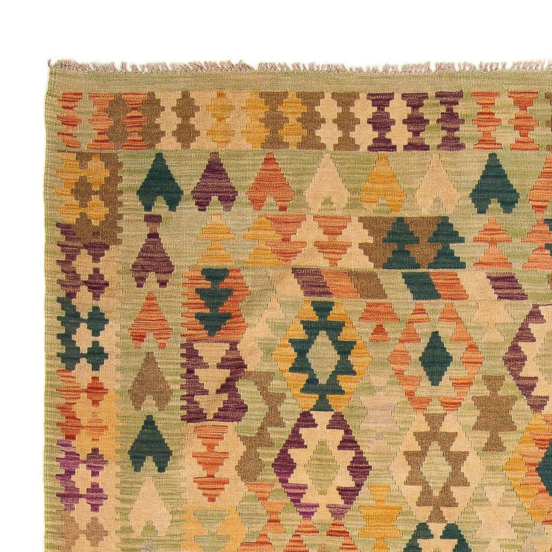 Kelim Carpet - Splash - 287 x 199 cm - beige