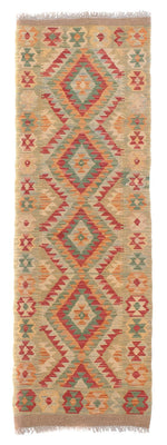 Runner Kelim Carpet - Splash - 194 x 63 cm - flerfärgad