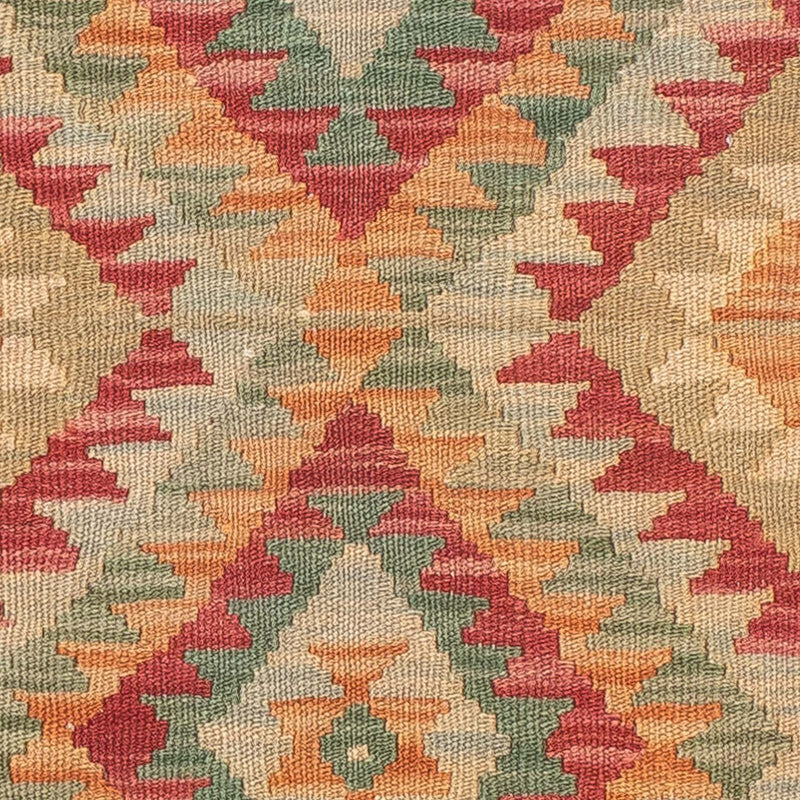 Runner Kelim Carpet - Splash - 194 x 63 cm - flerfärgad