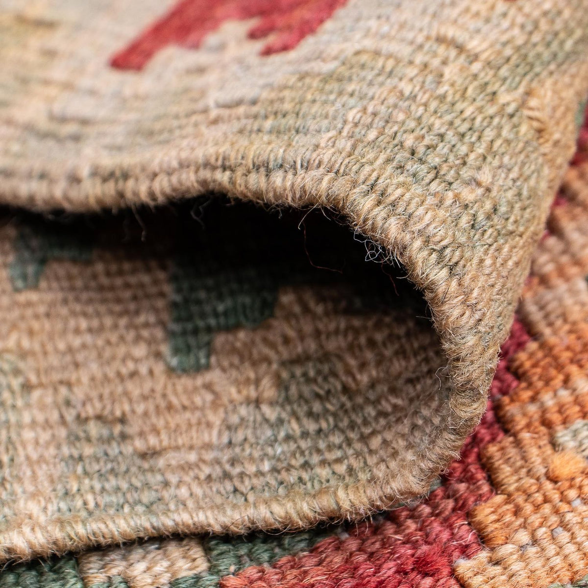 Runner Kelim Carpet - Splash - 194 x 63 cm - flerfärgad