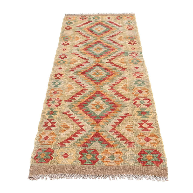 Runner Kelim Carpet - Splash - 194 x 63 cm - flerfärgad