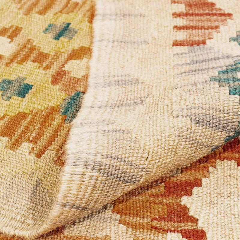 Kelim Carpet - Splash - 299 x 203 cm - flerfärgad