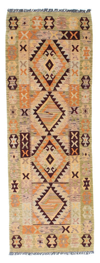 Runner Kelim Carpet - orientalisk matta - 200 x 69 cm - beige