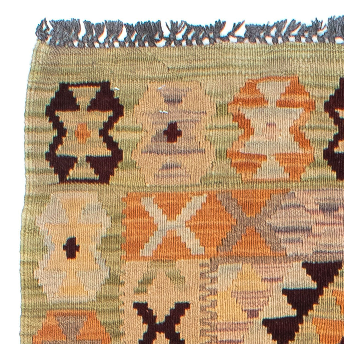 Runner Kelim Carpet - orientalisk matta - 200 x 69 cm - beige