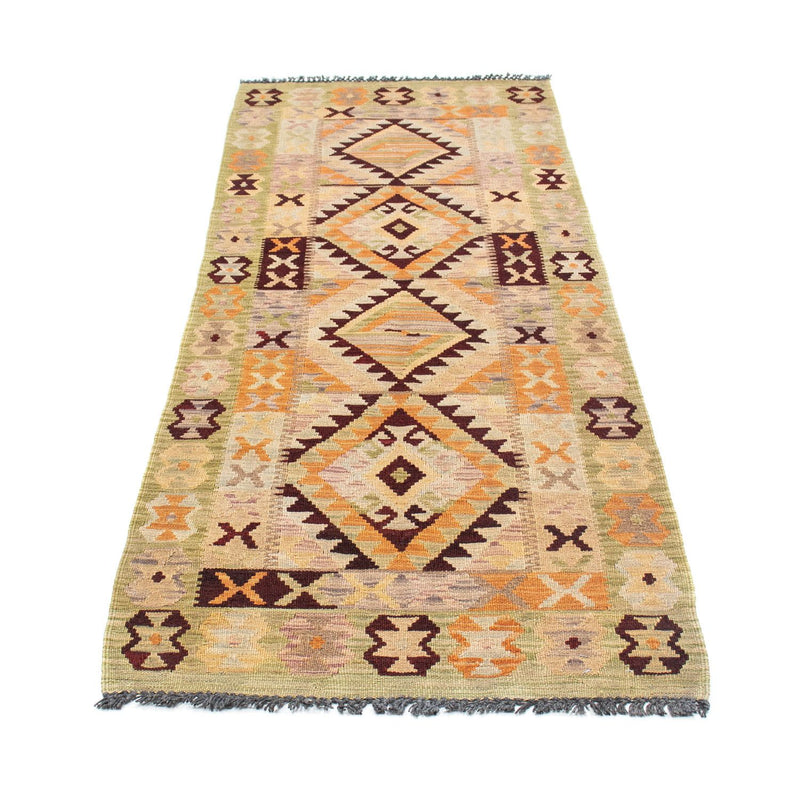 Runner Kelim Carpet - orientalisk matta - 200 x 69 cm - beige