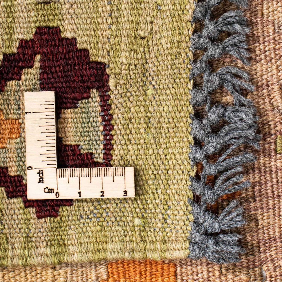 Runner Kelim Carpet - orientalisk matta - 200 x 69 cm - beige