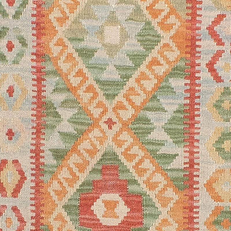 Runner Kelim Carpet - Splash - 287 x 83 cm - flerfärgad