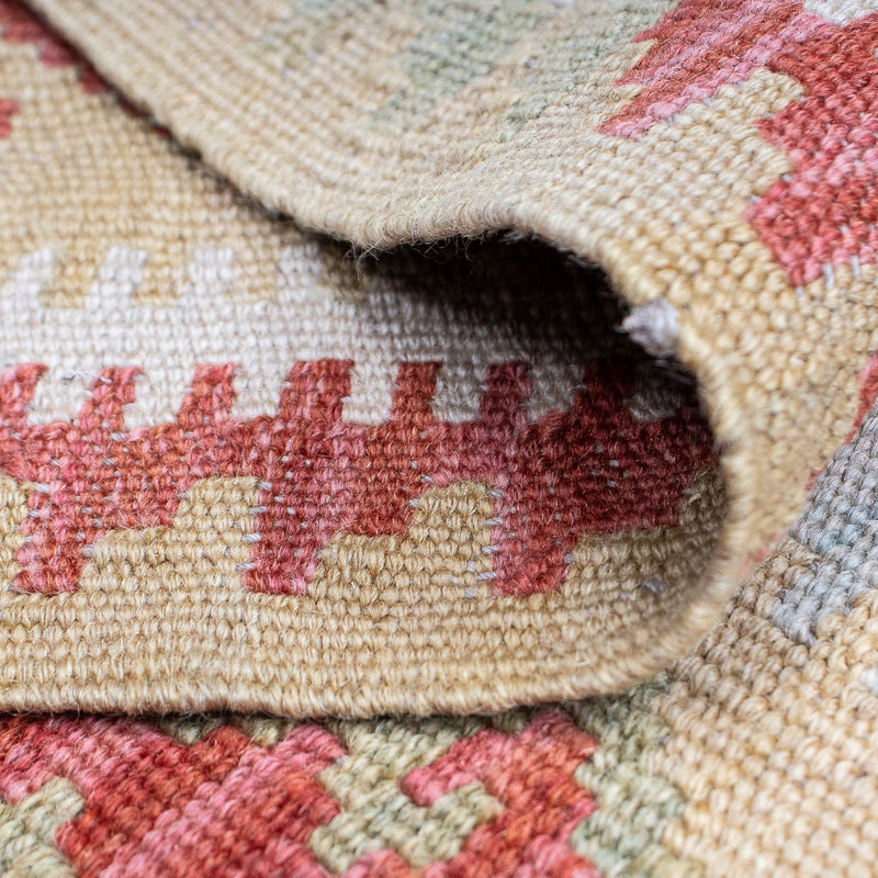 Runner Kelim Carpet - Splash - 287 x 83 cm - flerfärgad