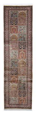 Runner Sidenmatta - Kashmir Silk - 302 x 74 cm - flerfärgad