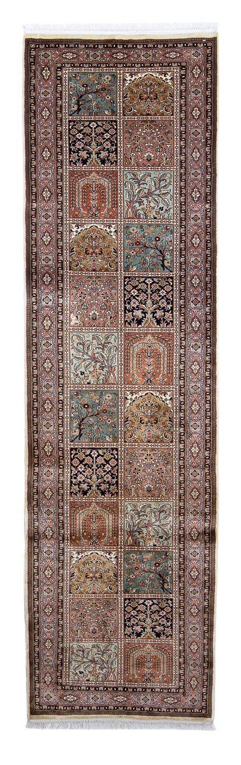 Runner Sidenmatta - Kashmir Silk - 302 x 74 cm - flerfärgad