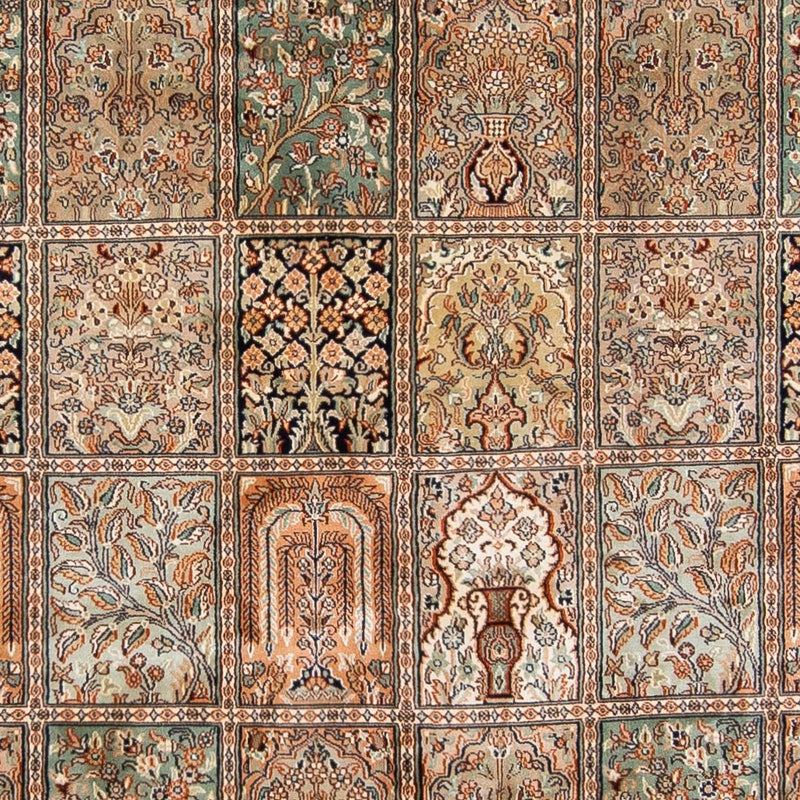 Sidenmatta - Kashmir Silk - 260 x 172 cm - flerfärgad