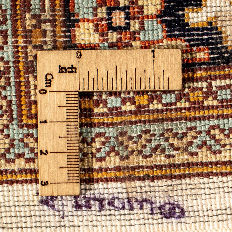 Sidenmatta - Kashmir Silk - 325 x 249 cm - brun