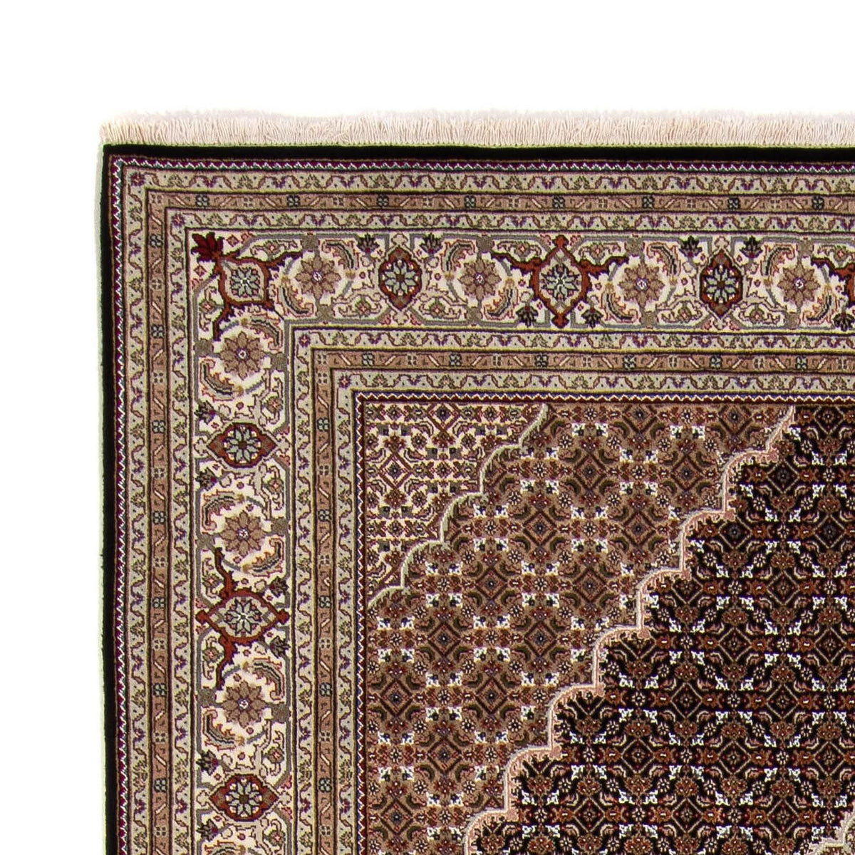 Persisk matta - Tabriz - 300 x 201 cm - mörkblå