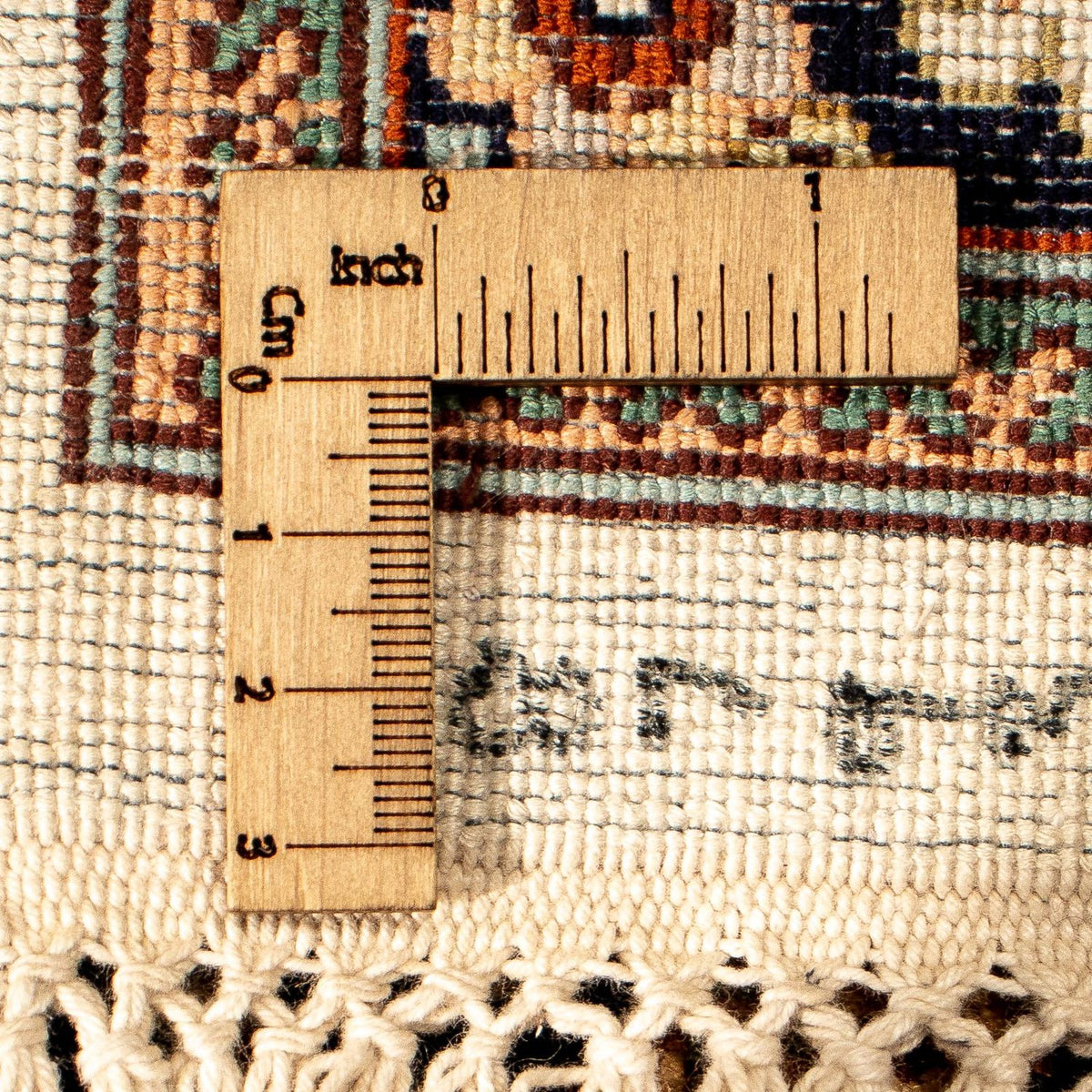 Sidenmatta - Kashmir Silk - 332 x 248 cm - brun