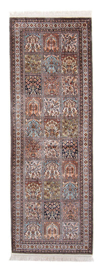 Runner Sidenmatta - Kashmir Silk - 227 x 79 cm - flerfärgad