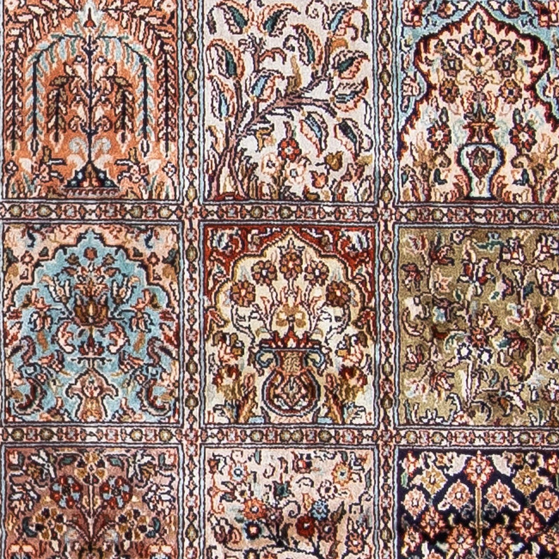 Runner Sidenmatta - Kashmir Silk - 227 x 79 cm - flerfärgad