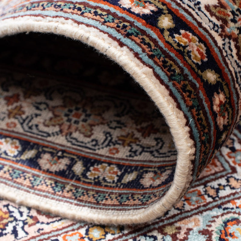 Runner Sidenmatta - Kashmir Silk - 227 x 79 cm - flerfärgad