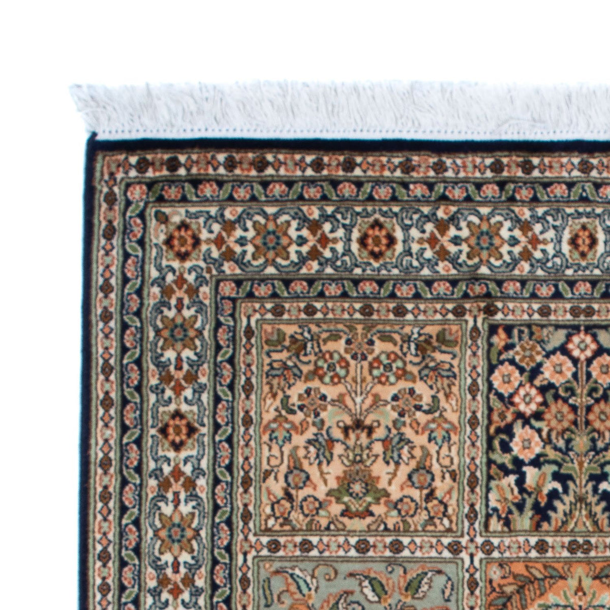 Sidenmatta - Kashmir Silk - 150 x 92 cm - flerfärgad