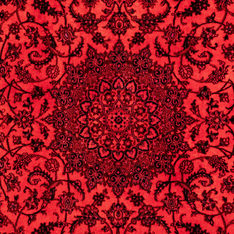 Persisk matta - Nain - 306 x 197 cm - mörkröd