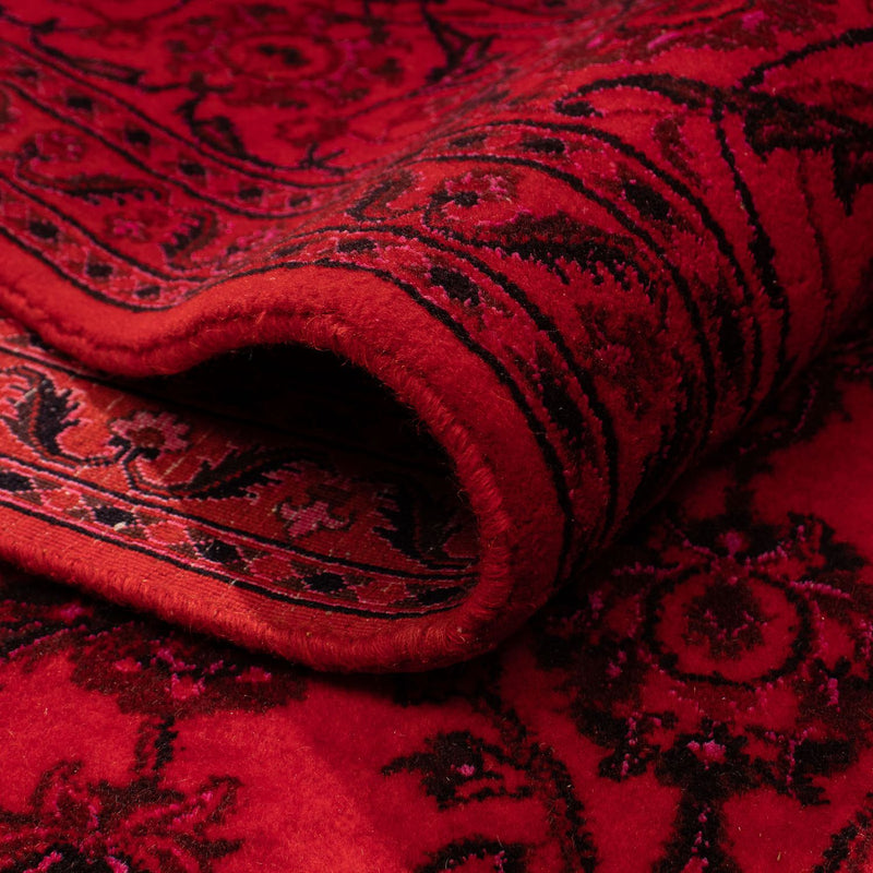 Persisk matta - Nain - 306 x 197 cm - mörkröd