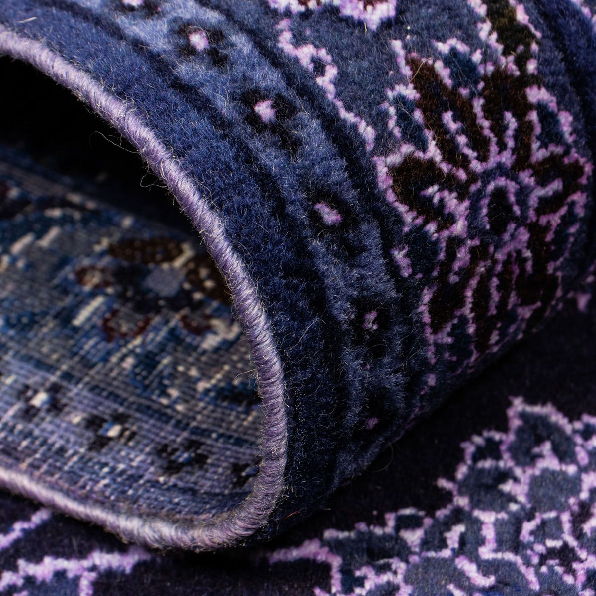 Persisk matta - Nain - 295 x 193 cm - mörkblå