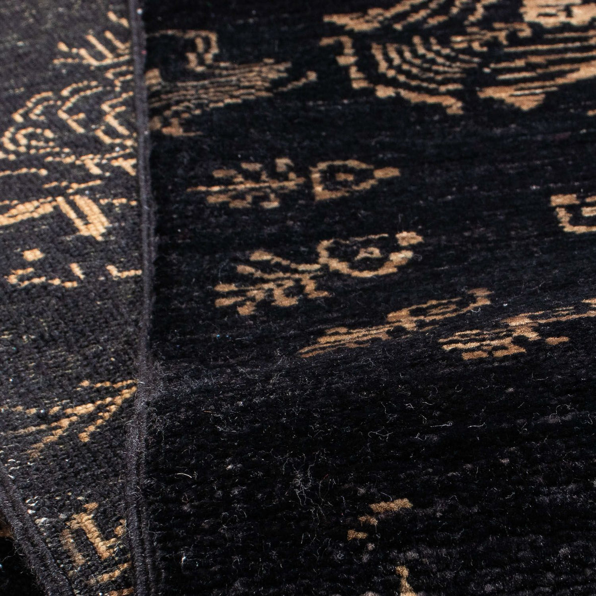 Designermatta - 301 x 212 cm - mörkblå