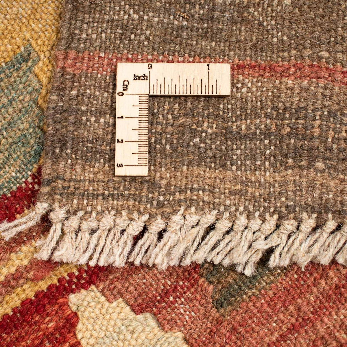 Kelim Carpet - Splash - 190 x 145 cm - flerfärgad