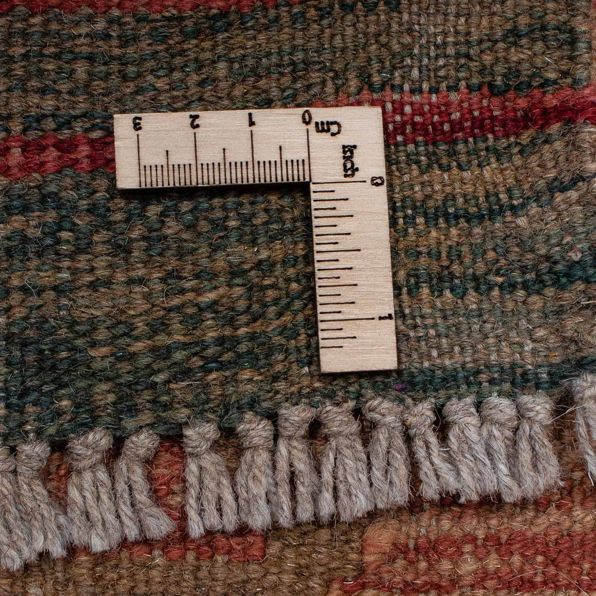 Runner Kelim Carpet - Splash - 395 x 72 cm - flerfärgad