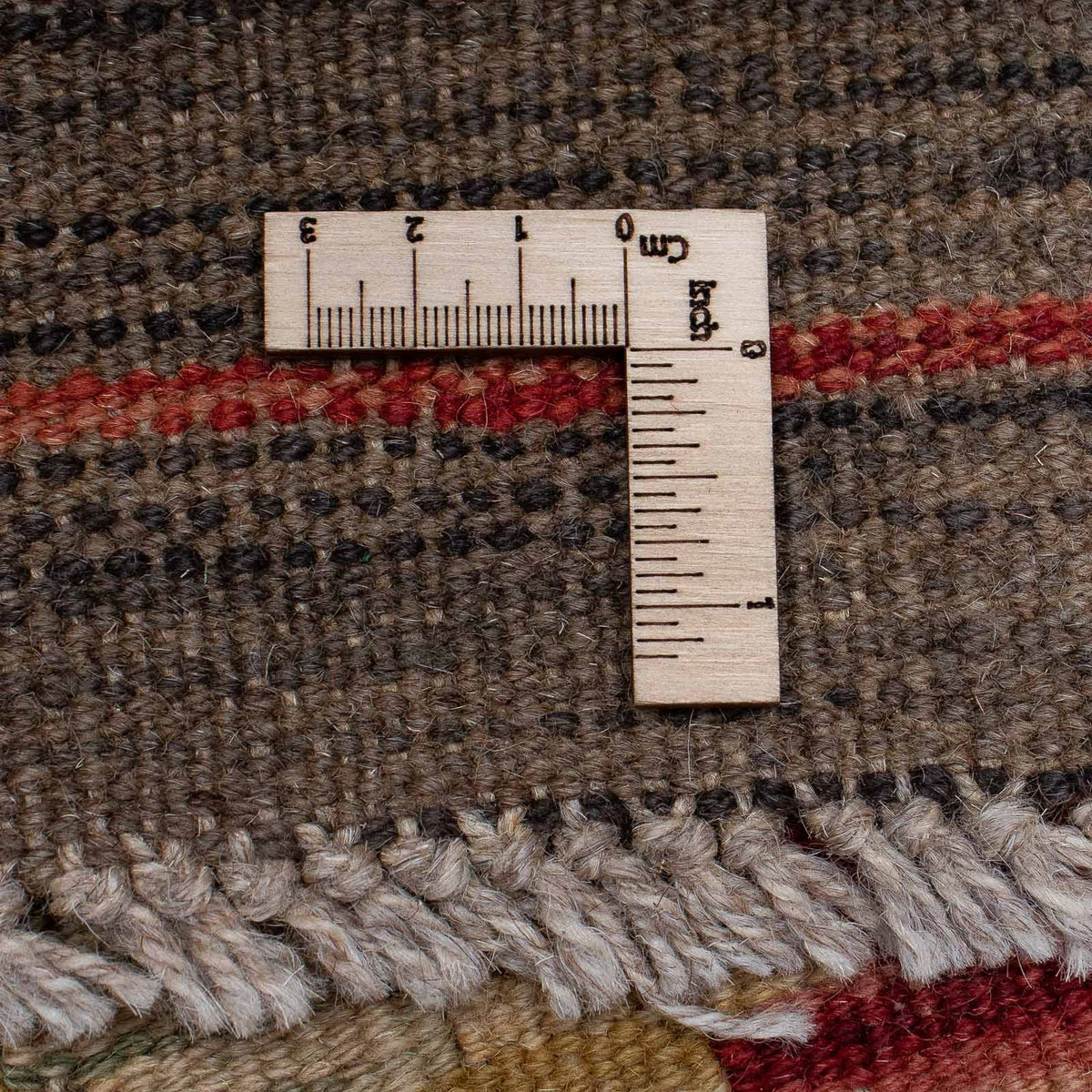 Runner Kelim Carpet - Splash - 389 x 77 cm - flerfärgad