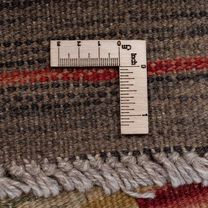 Runner Kelim Carpet - Splash - 389 x 77 cm - flerfärgad