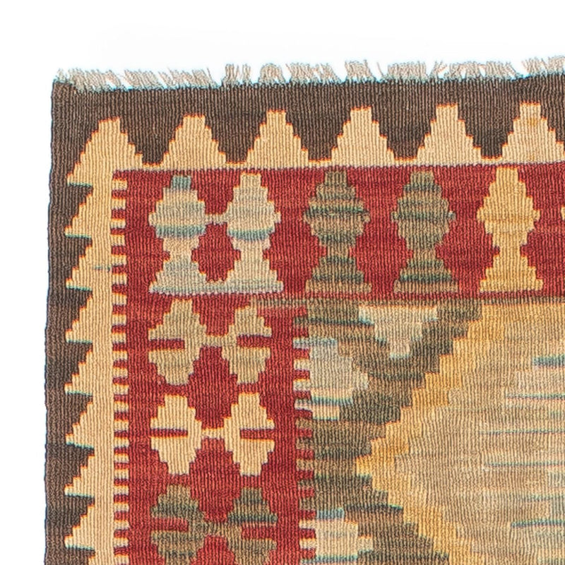 Runner Kelim Carpet - Splash - 295 x 76 cm - flerfärgad