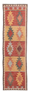 Runner Kelim Carpet - Splash - 296 x 74 cm - flerfärgad