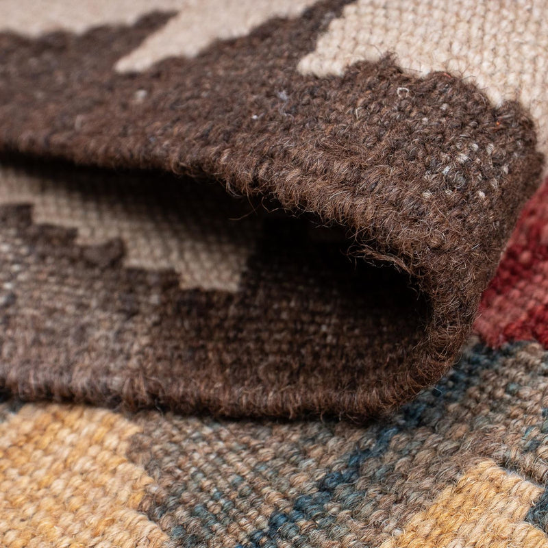 Runner Kelim Carpet - Splash - 296 x 74 cm - flerfärgad