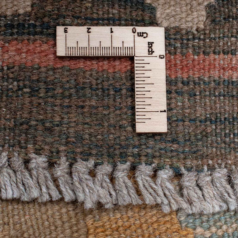 Runner Kelim Carpet - Splash - 392 x 73 cm - flerfärgad