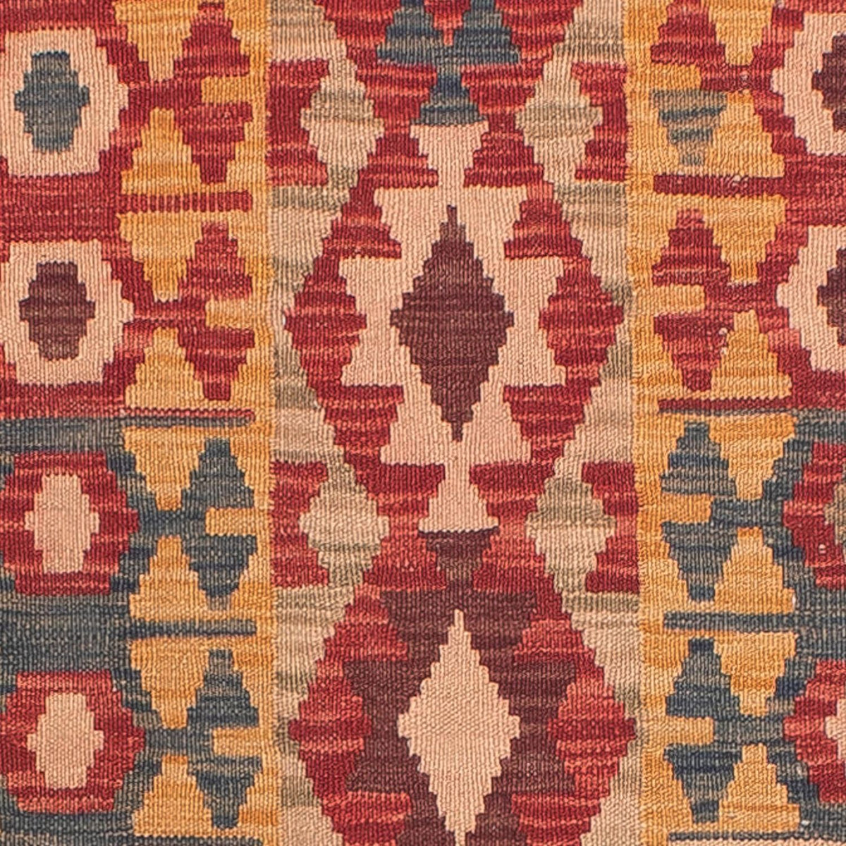 Runner Kelim Carpet - Splash - 394 x 70 cm - flerfärgad