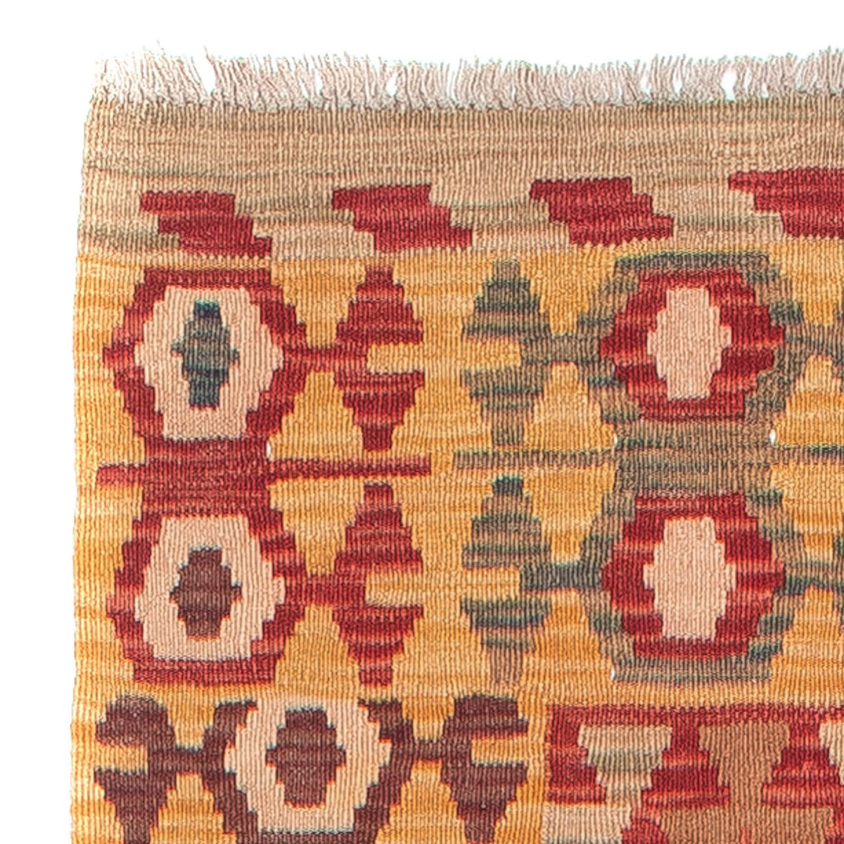 Runner Kelim Carpet - Splash - 394 x 70 cm - flerfärgad