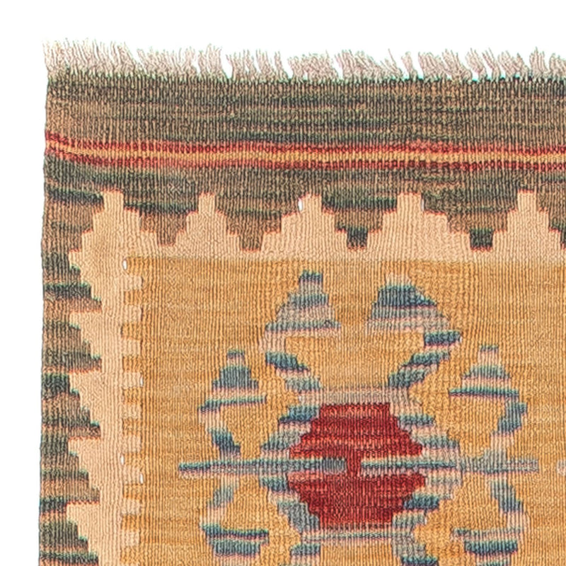 Runner Kelim Carpet - Splash - 407 x 76 cm - flerfärgad