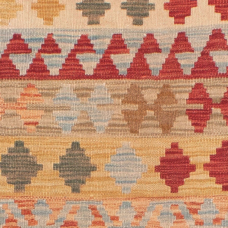 Runner Kelim Carpet - Splash - 396 x 69 cm - flerfärgad